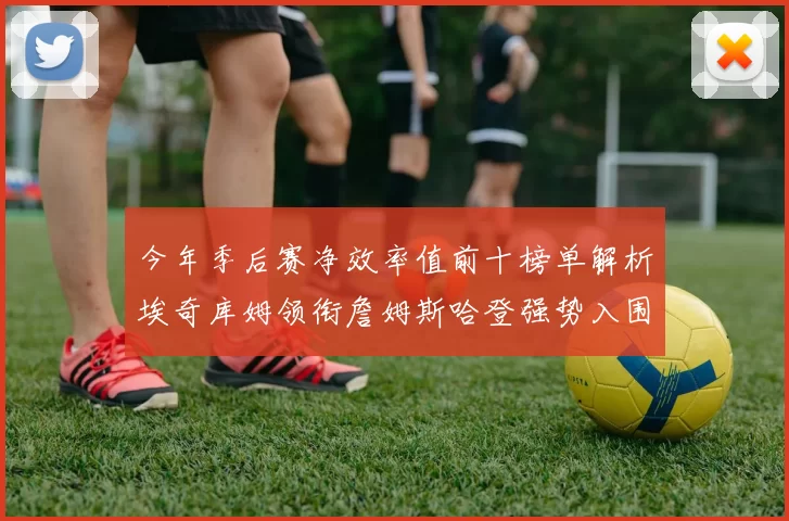 今年季后赛净效率值前十榜单解析埃奇库姆领衔詹姆斯哈登强势入围